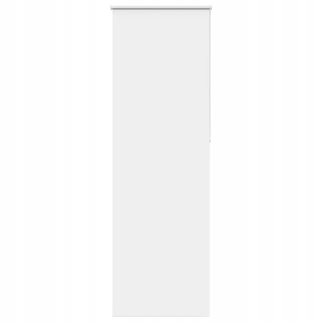 vidaXL Roleta zatemňovací bílá 85x230 cm šířka látky 80,7 cm polyester