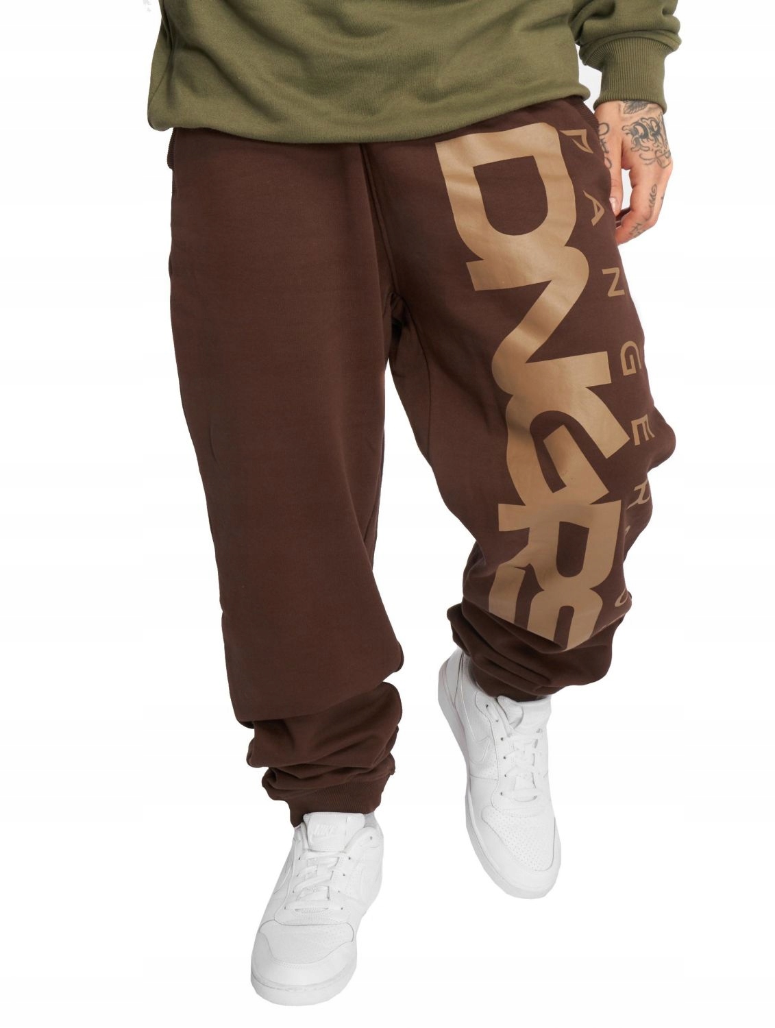 Dresové kalhoty Dangerous Classic hnědé, velikost S