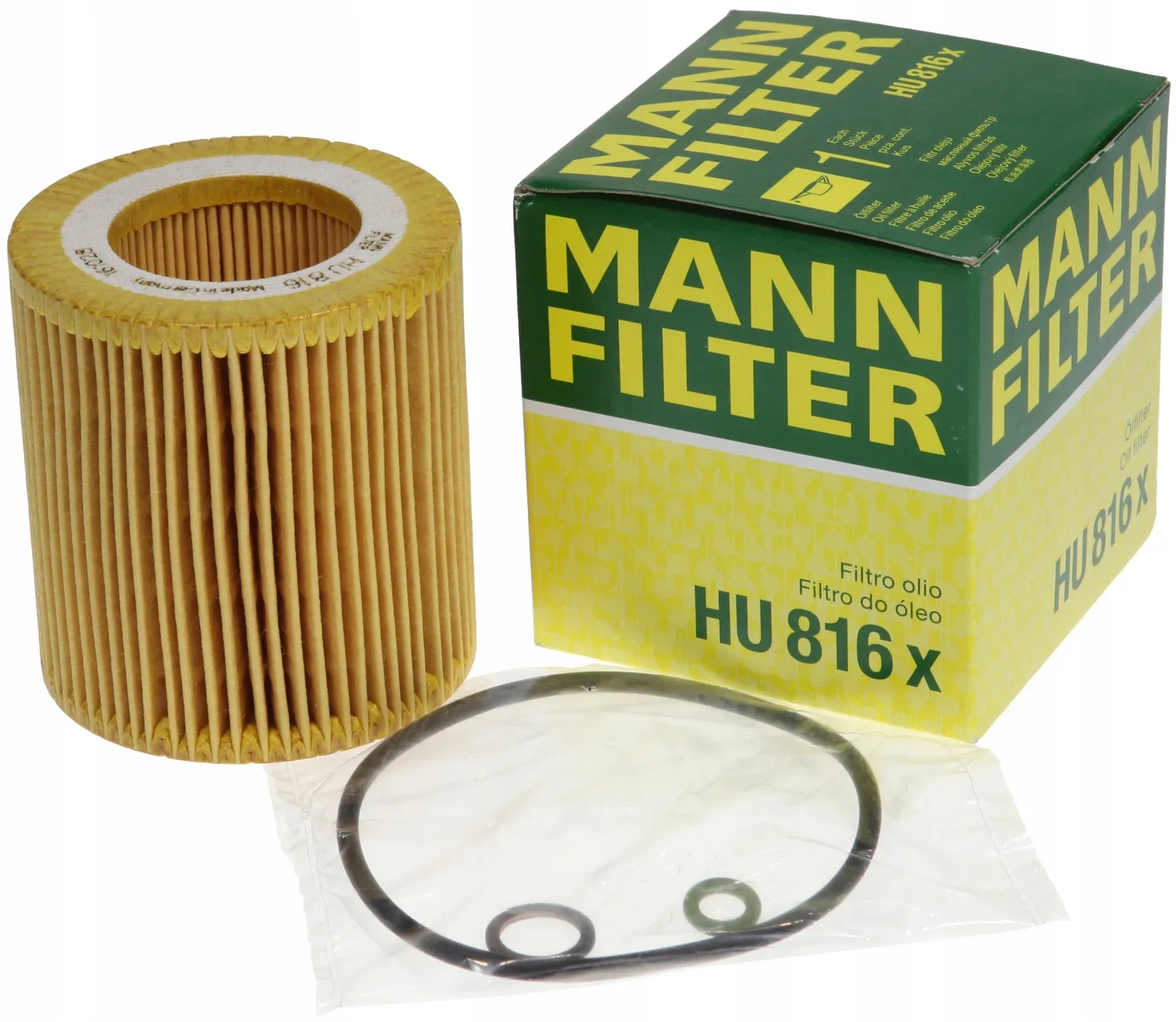 Filtr oleju Mann Filter HU 816 x Producent części Mann-Filter