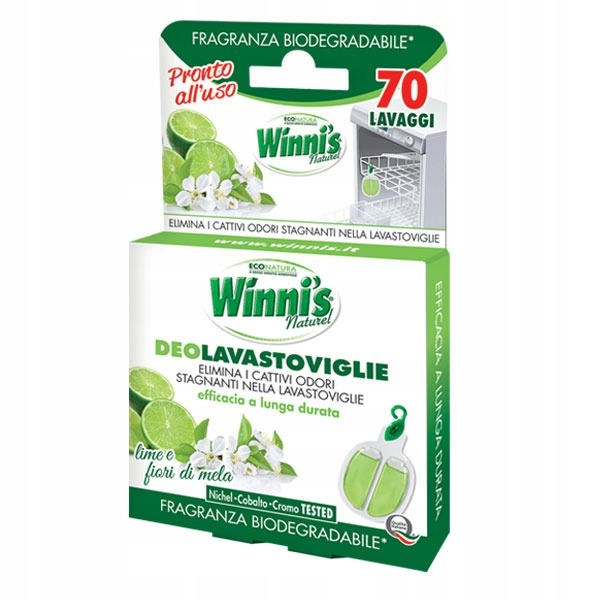 

Winnis Zapach Odświeżacz Zmywarki limonka Eko 70