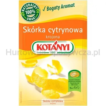 Kotanyi Krájená citronová kůra 16 g