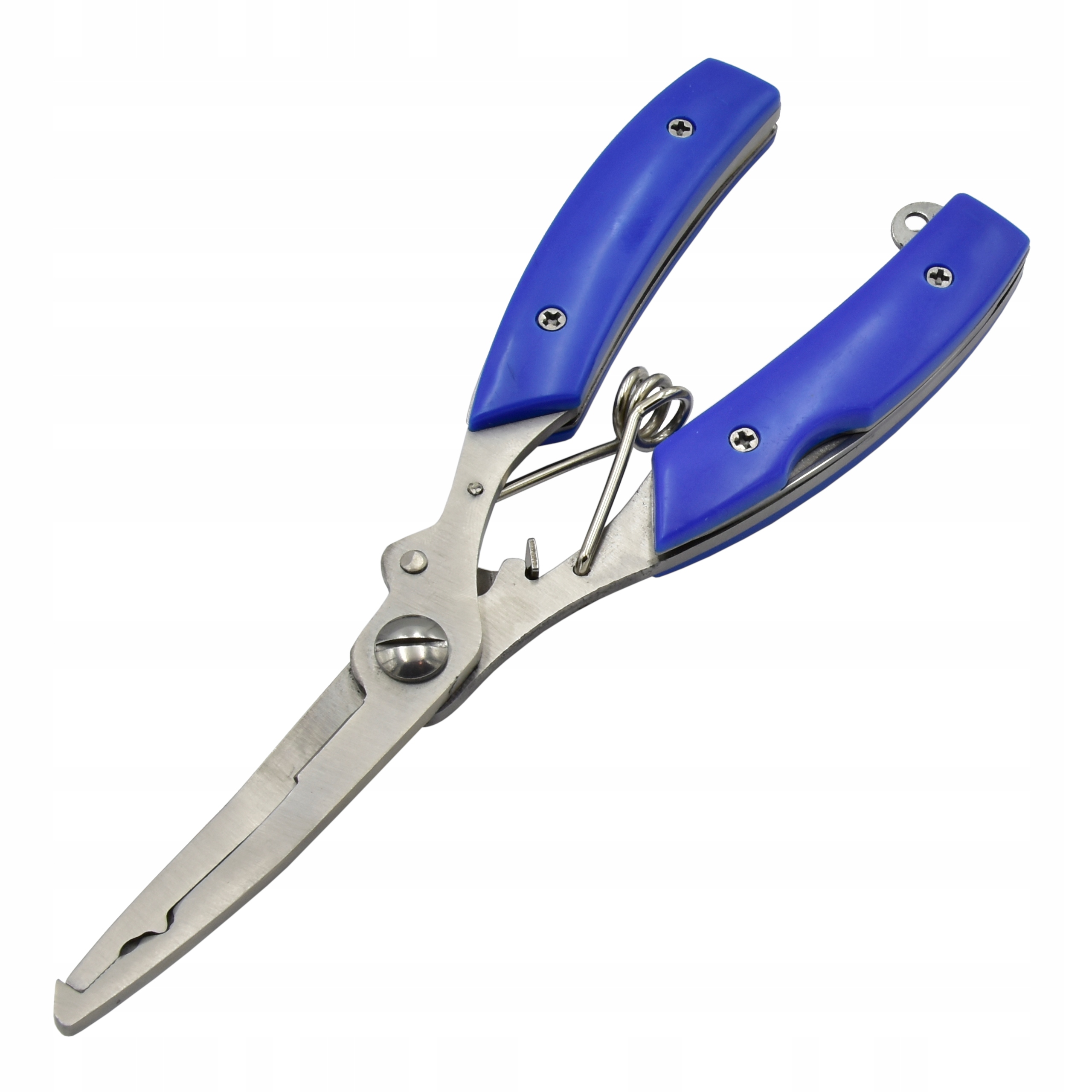 SZCZYPCE KLESZCZE wędkarskie wygięte 16cm scyzoryk Marka FL