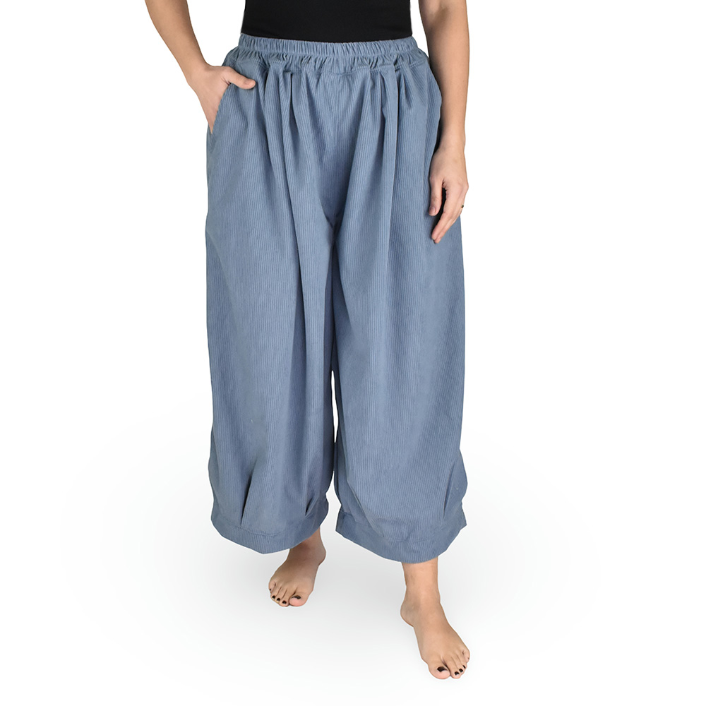 Capri kalhoty Luk Soft, šedá