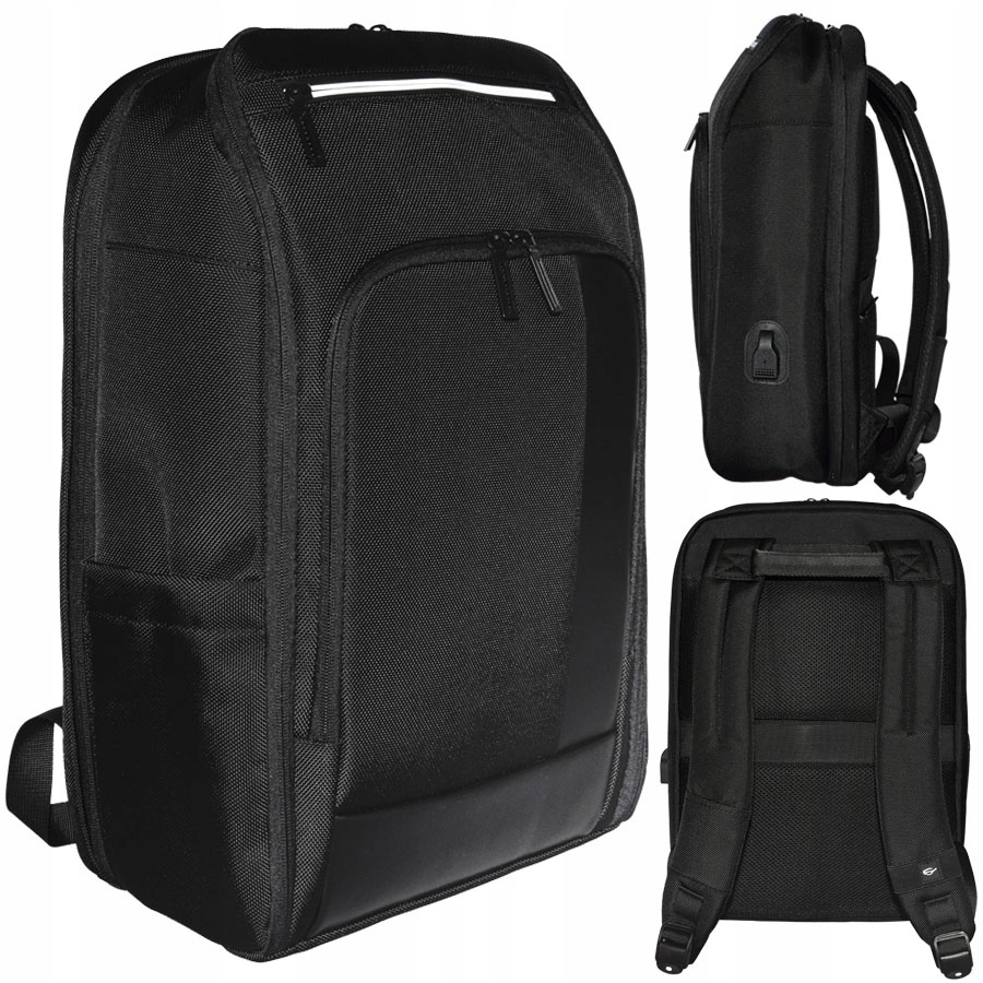 Elegantní Batoh Na Notebook A Dokumenty Černý Black Horse