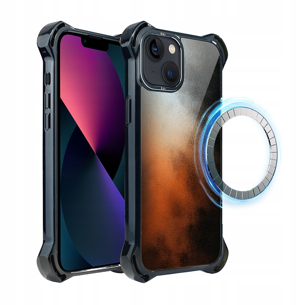 Pouzdro Ibizu DropGuard Ultra iPhone 13 s MagSafe, Ember