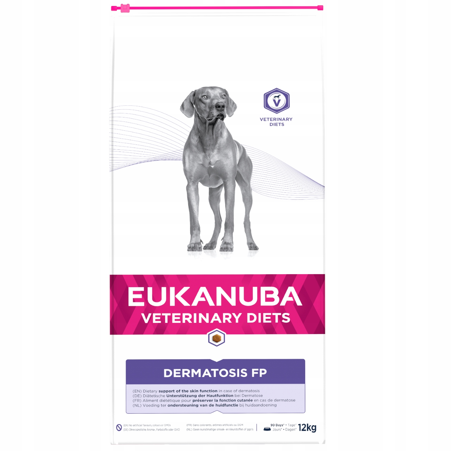 Eukanuba Veterinary Dermatosis sucha karma dla Psa Ryba problemy skórne12kg