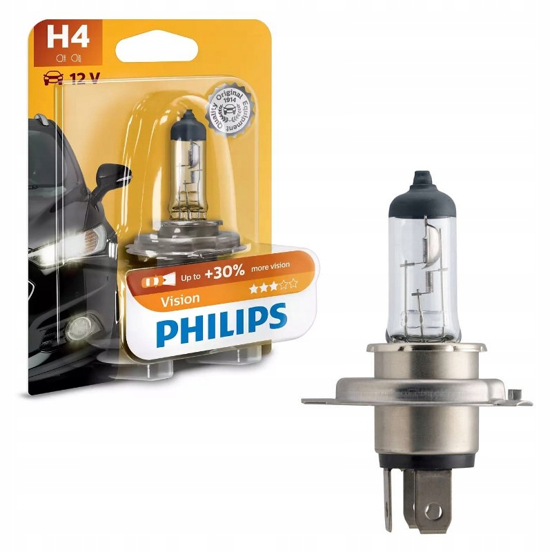 

Żarówka Philips H4 12V 60/55W Premium 1szt