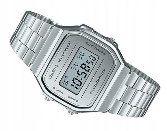 Hodinky Casio Retro A168WEM-7EF Vintage Zrcadlové