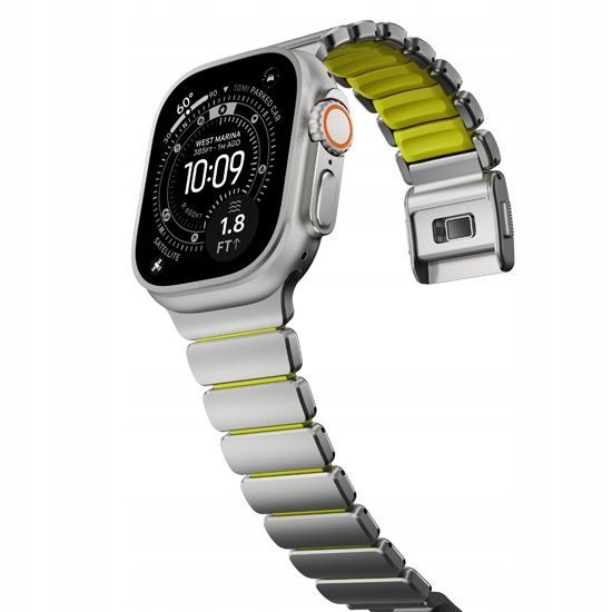 Náramok Nomad pre Apple Watch 4/5/6/7/8/9/SE 44/45 mm, z titánu Hybrid