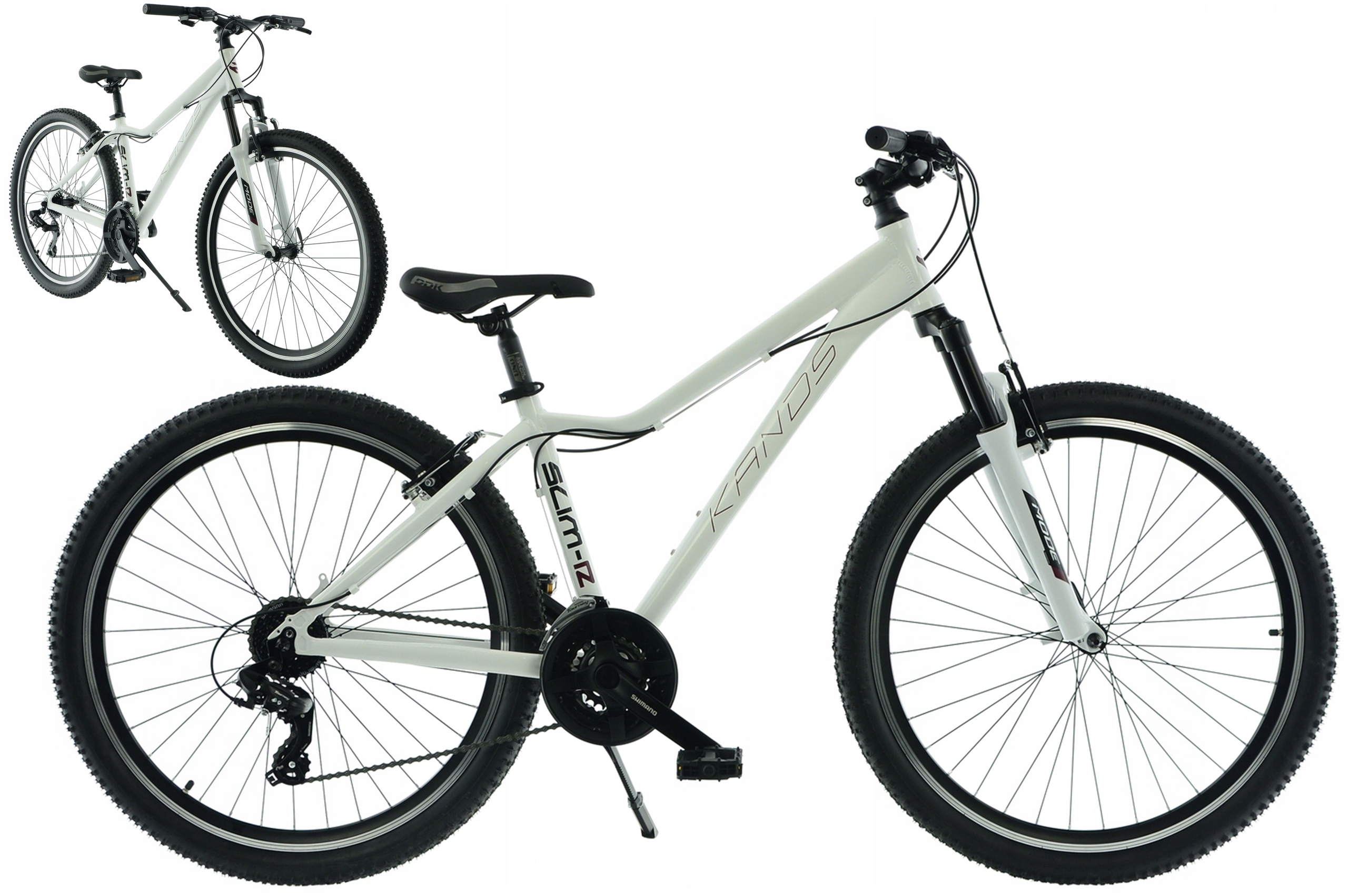 Rower Mtb 27,5" Kands Slim-r rama 14" biały R25