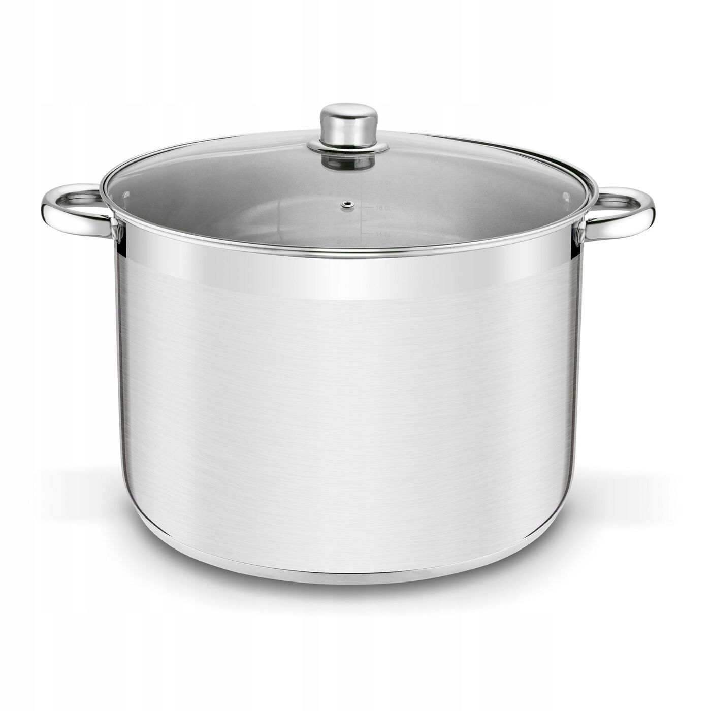 Hrnec S Gastronomickým Víkem, Velká Ocel, Nerezový, 20 L, Indukce, Plyn