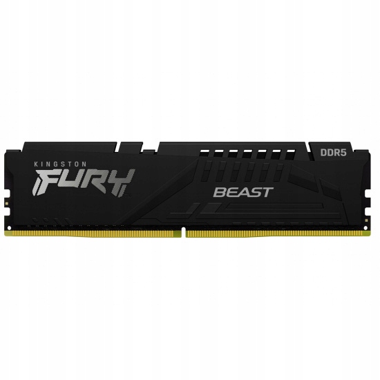 Kingston Fury Beast/ DDR5/ 16GB/ 5200MHz/ CL40/ 1x16GB/ Black KF552C40BB…