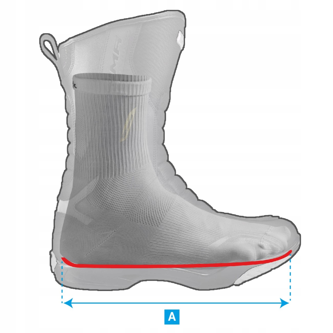 Buty motocyklowe SHIMA TERRA LADY GRATISY Waga produktu z opakowaniem jednostkowym 2 kg