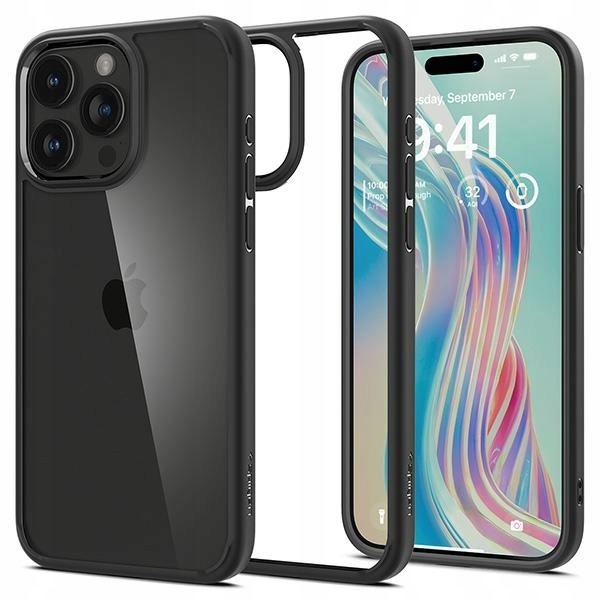 Spigen Ultra Hybrid pouzdro kryt pro iPhone 15 Pro 6.1" černé ACS06713