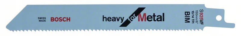 Pilový List Pro Pilu Ocasku Heavy For Metal S925VF 5KS B 2608657407