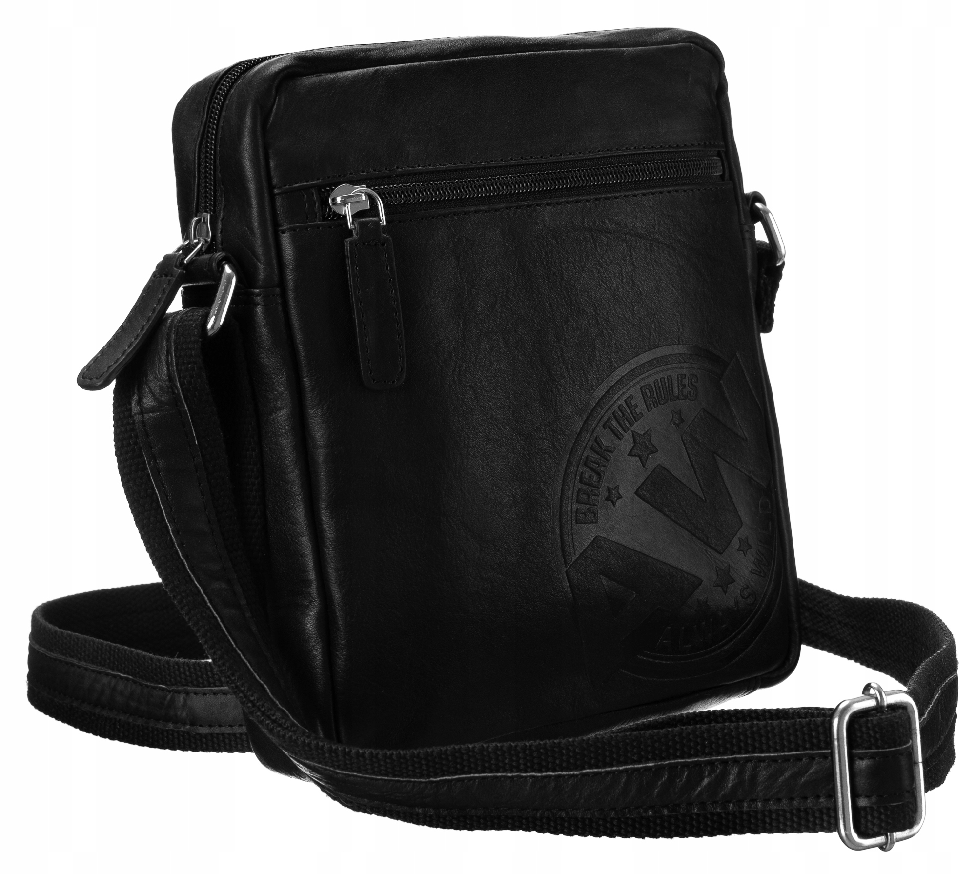 

Skórzana męska listonoszka kieszonki Always Wild