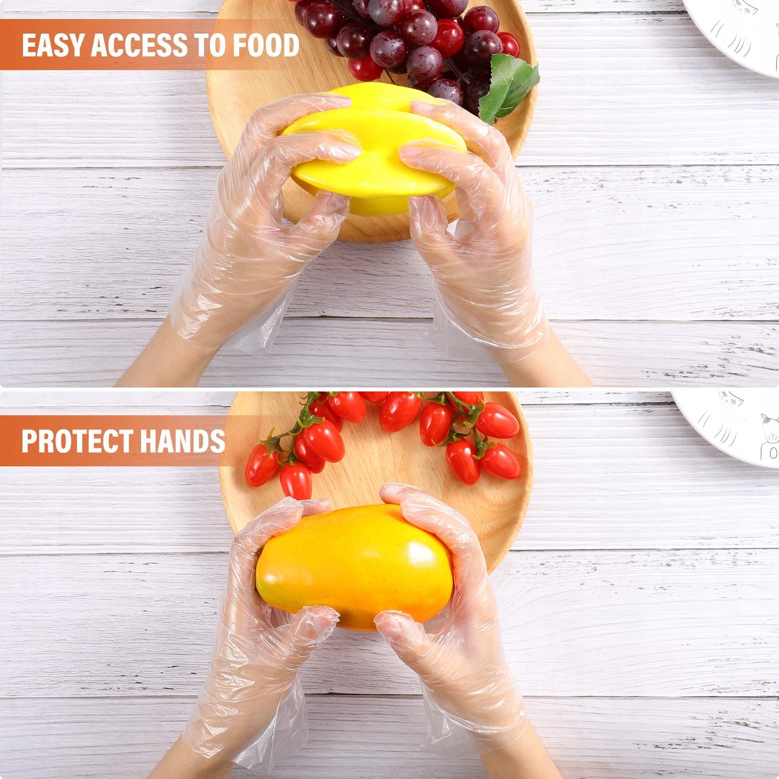 RĘKAWICE DO ŻYWNOŚCI DZIECIĘCE 100 SZT Rodzaj inny