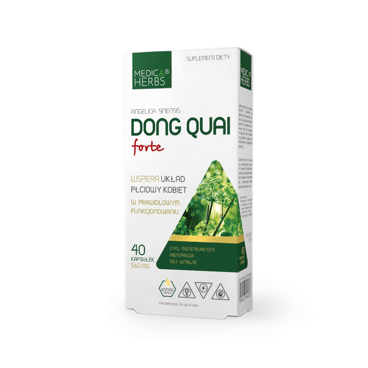 

Medica Herbs Dong Quai Biały Żeń-szeń menopauza