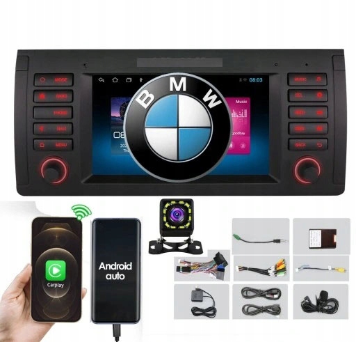 RADIO GPS BT BMW E53 E39 M5 X5 ANDROID 4/32GB SIM