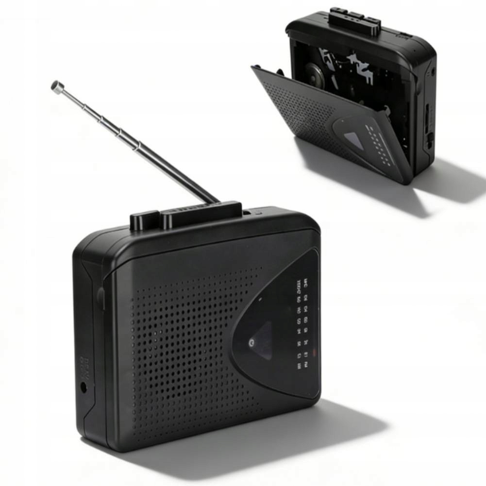 Kazetový Přehrávač Walkman Magnetofon Konvertor Am Fm Přenosný