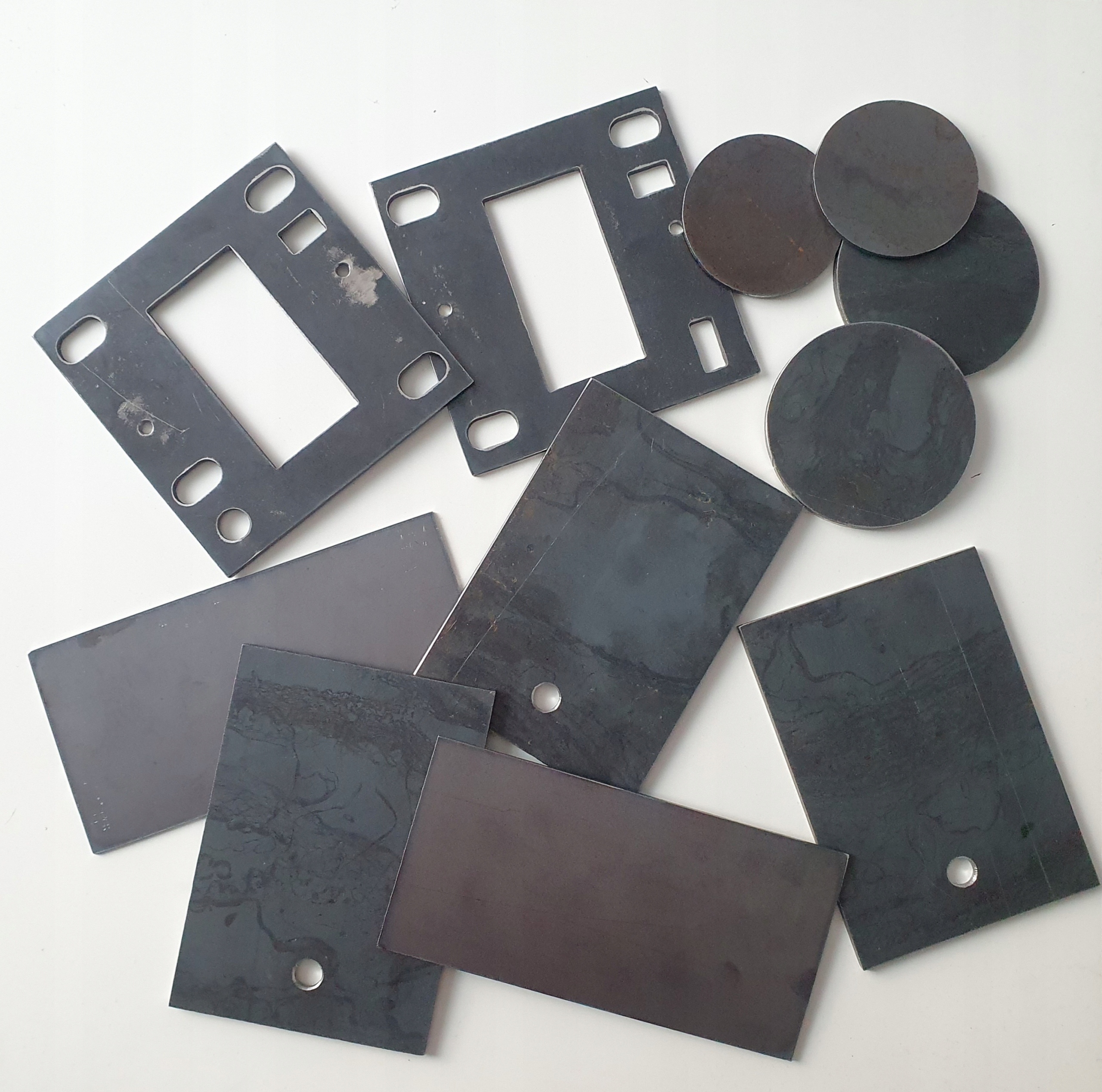 Formatka z blachy stalowej kółko OKRĄGŁA fi80 4mm Kod producenta AM_4_80