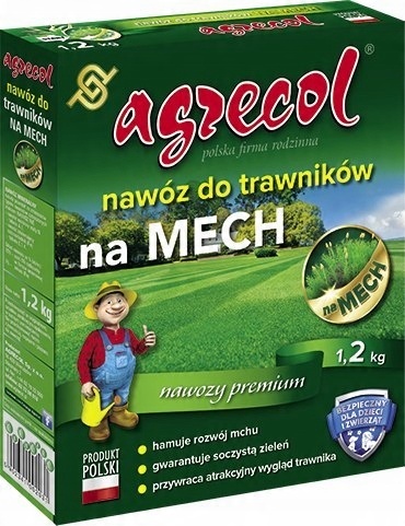 

Nawóz do Trawników z Mchem 1,2kg Agrecol