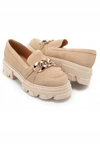 Dámské Polobotky Charles Footwear Mey Loafer Sabbia 40