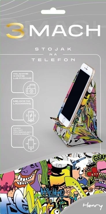 

3MACH Stojak na telefon Graffiti