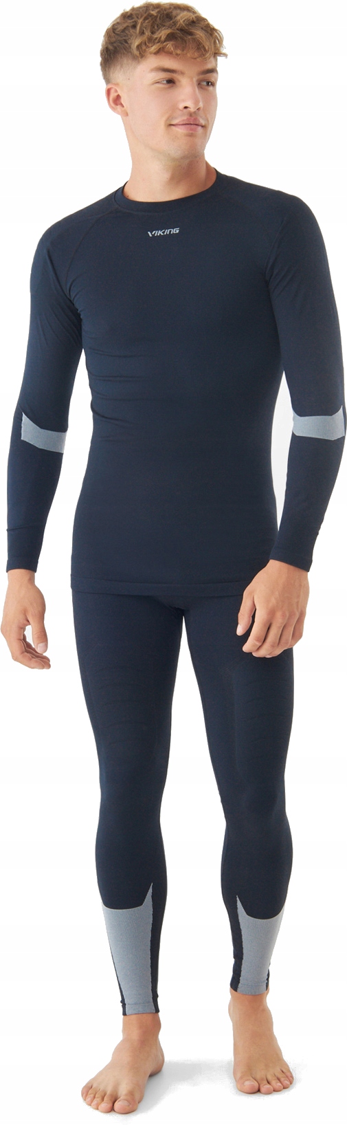 Pánské termoaktivní spodní prádlo Viking Volcanic Set vel. M Černá Warm+