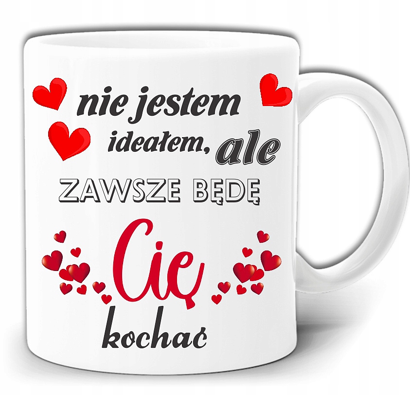 

Prezent Kubek Nie Jestem Ideałem + Pudełko GW366