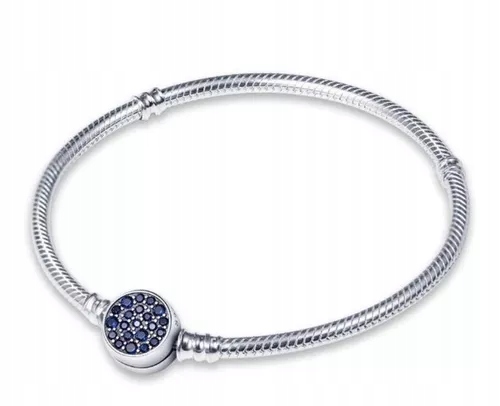 Modulární náramek pro přívěsky Zirkony Stříbro 925 20 cm Bonus