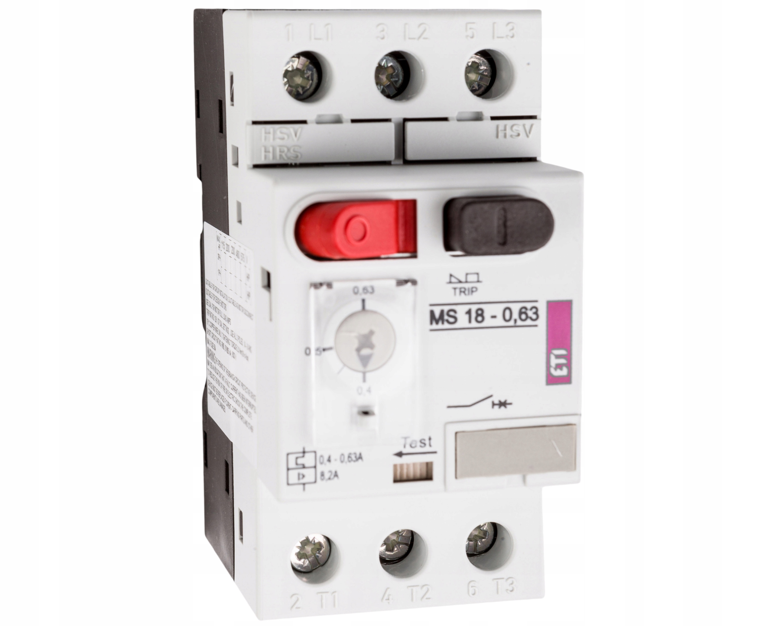 Motorový spínač Eti Ms 18-0,63 A ETI-004600343