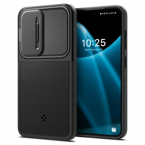 Pouzdro pro Samsung Galaxy S24 Spigen Optik Armor černé