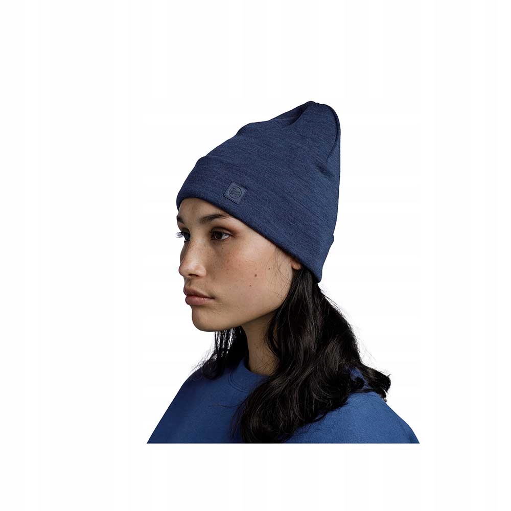 Czapka Buff Heavyweight Merino Wool SOLID INDIGO Marka Buff