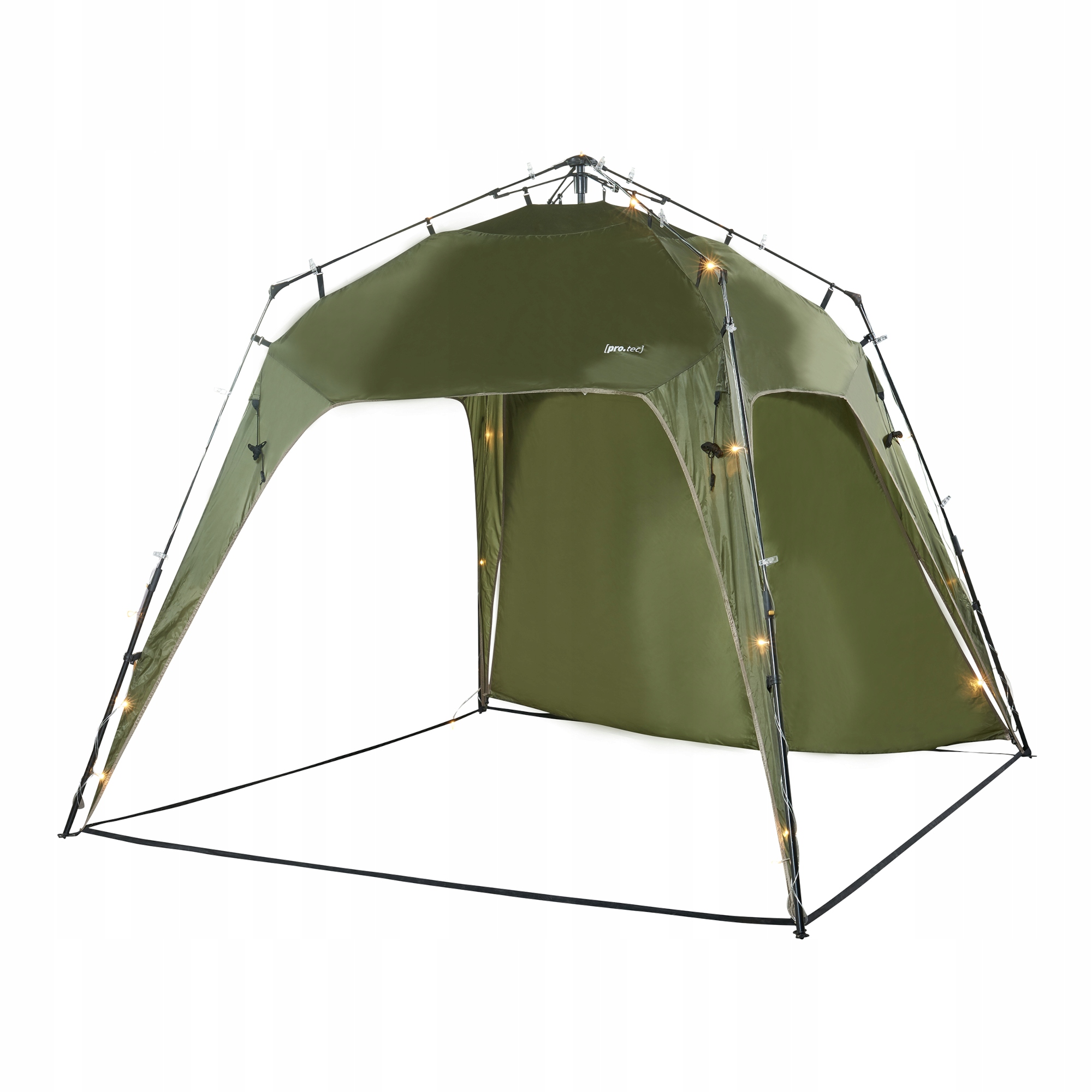 Led pavilon Barendrecht 250x250x190 cm zelený