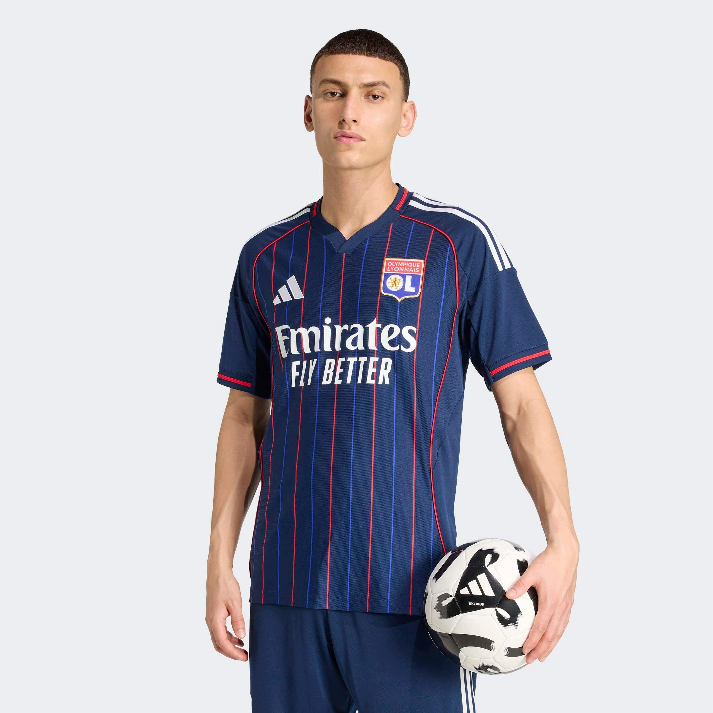 Oficjalna koszulka piłkarska Adidas Olympique Lyonnais 25/26 wyjazdowa