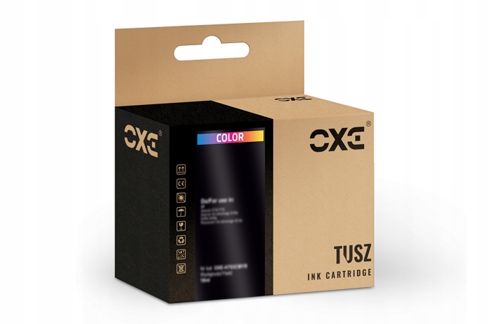 Tusz Oxe Trójkolorowy Canon CL546XL zamiennik (wskazuje poziom tuszu) 8288B
