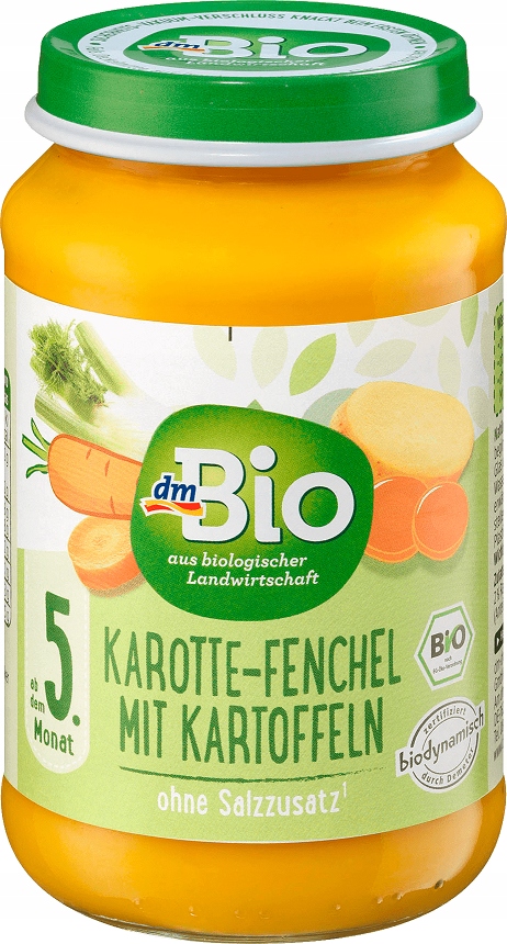 DM BIO MARCHEWKA FENKUŁ I ZIEMNIAKI 5 KOPER WŁOSKI