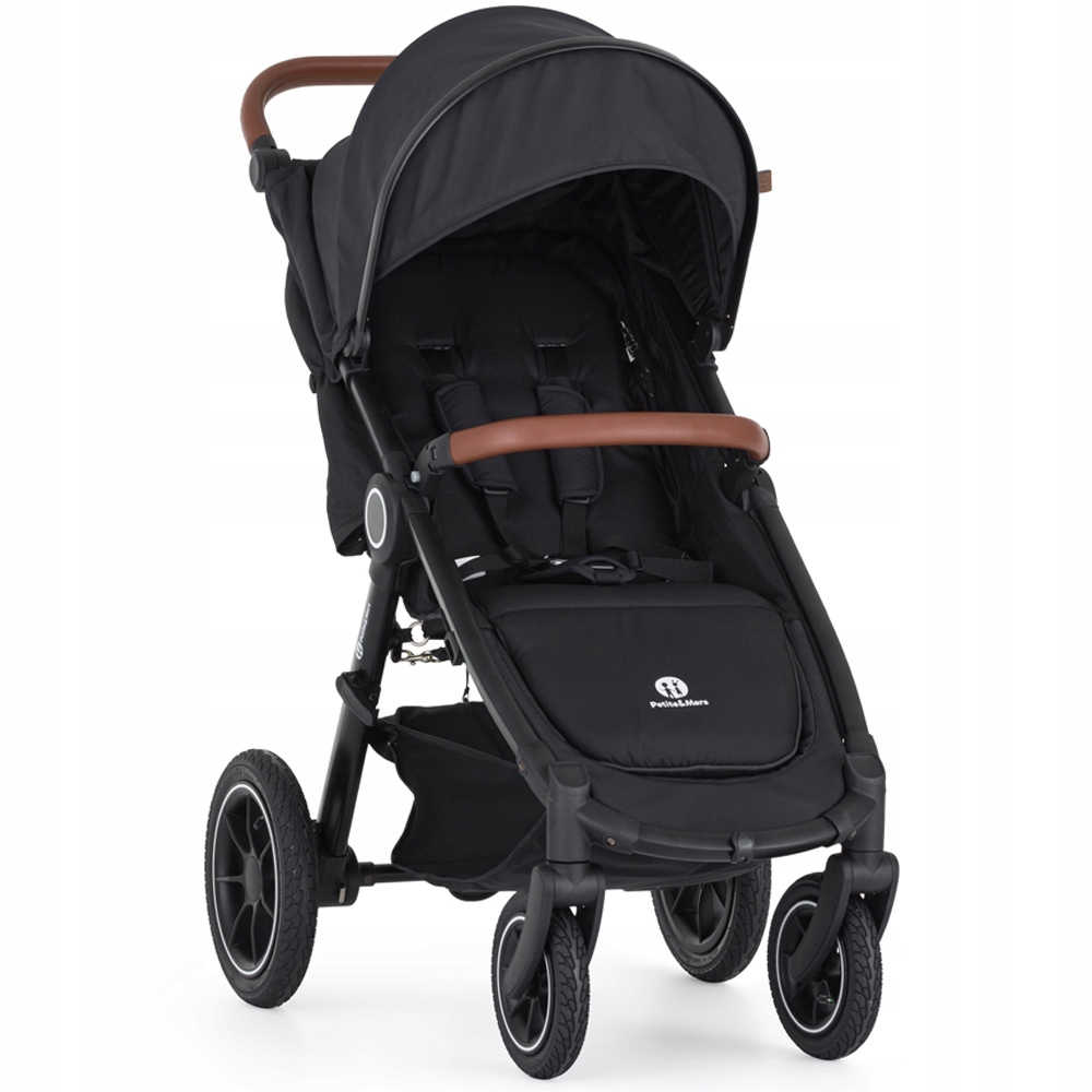 Petite&Mars Street2 Air Oak wózek spacerowy do 22kg Perfect Black