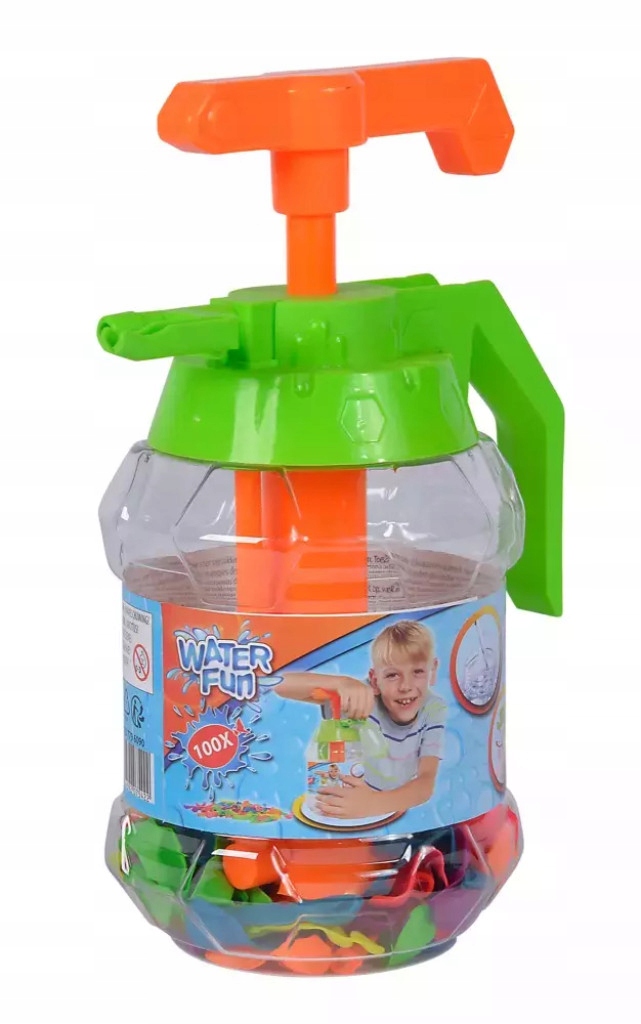 Butla z balonami wodnymi M&Z