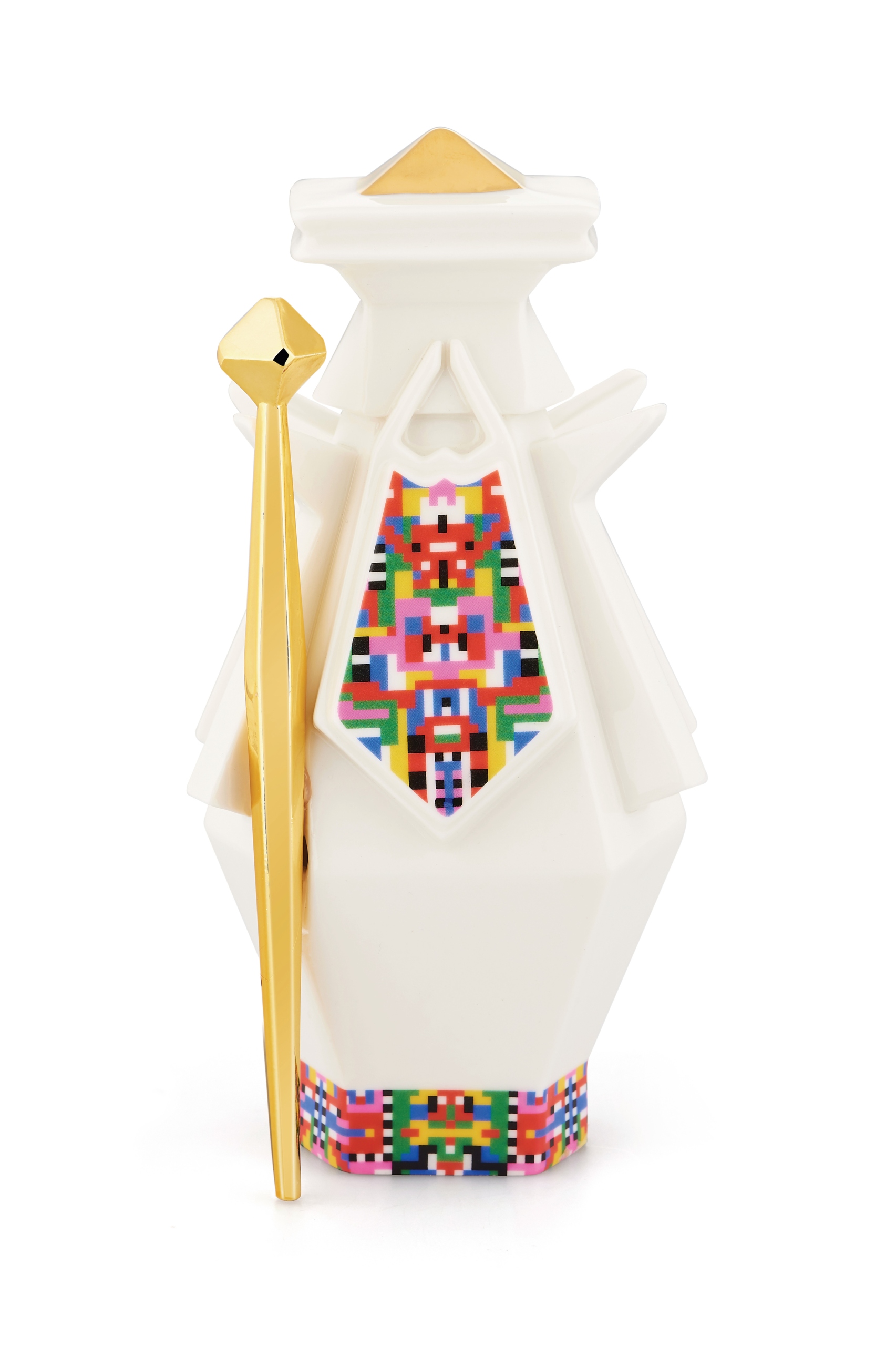 Alessi Christmas Collection Vánoční figurka z porcelánu Josef