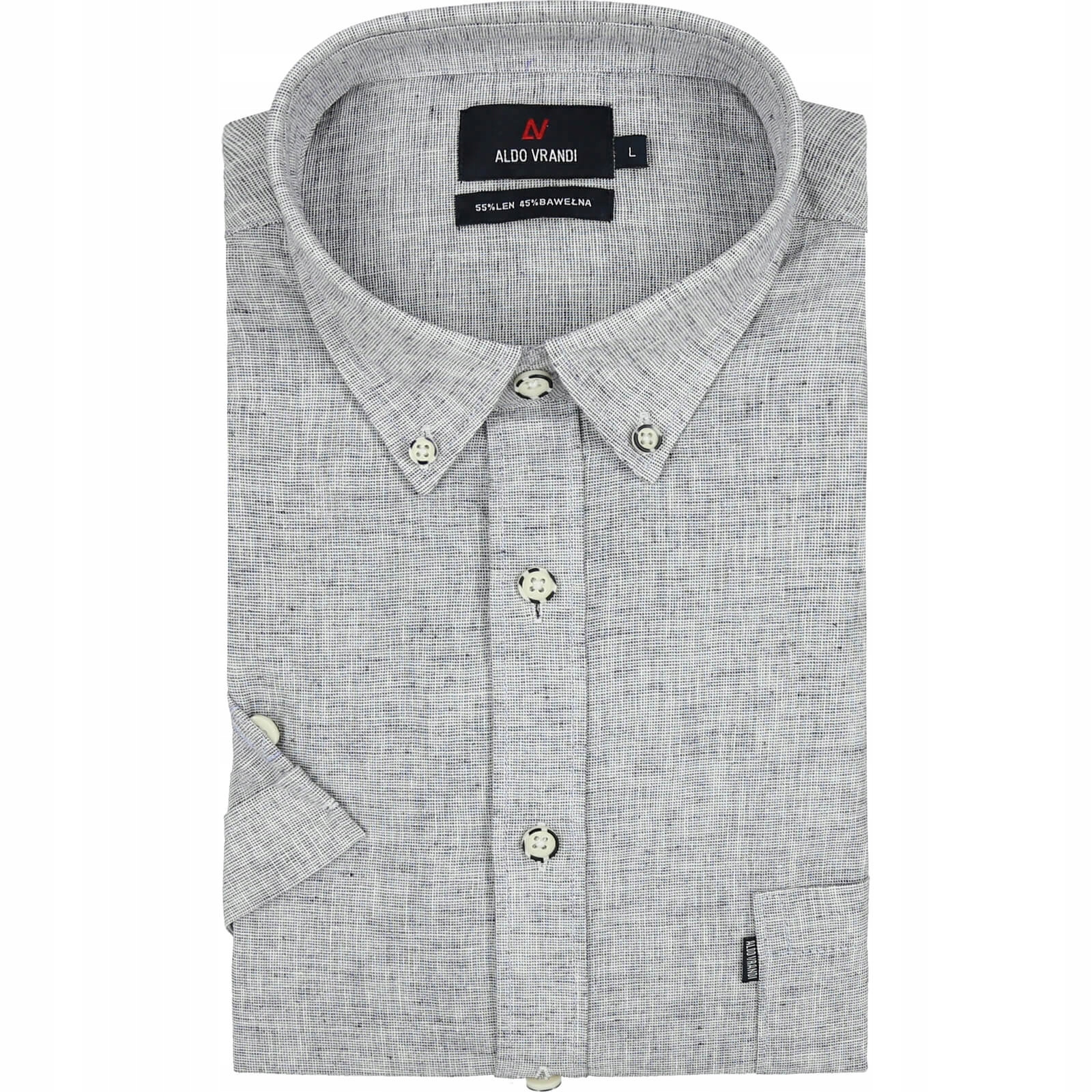 

Lniana koszula męska regular Aldo 2XL_klatka_126