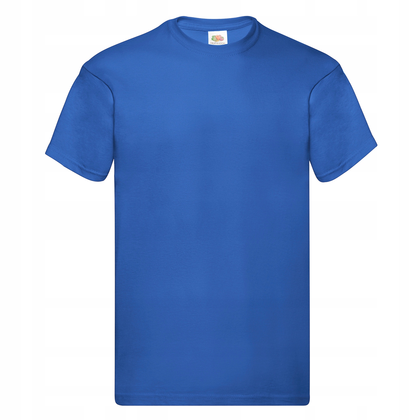 T-SHIRT KOSZULKA FRUIT OF THE LOOM royal blue L