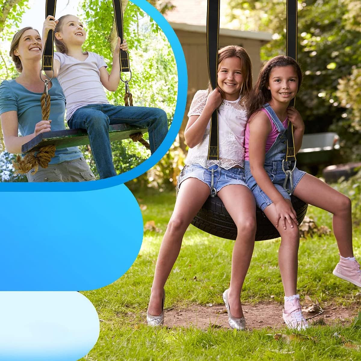 ZAWIESZENIE DO MOCOWANIA HAMAKA PASKI DO DRZEWA REGULOWA LINA NOŚNOŚĆ 500KG Rodzaj mocowanie