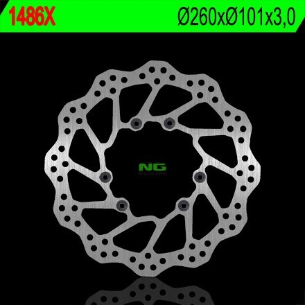 Predný Brzdový Kotúč Honda Crf 250/450R '15-'22 (260X101X3) (6X6,5 MM)