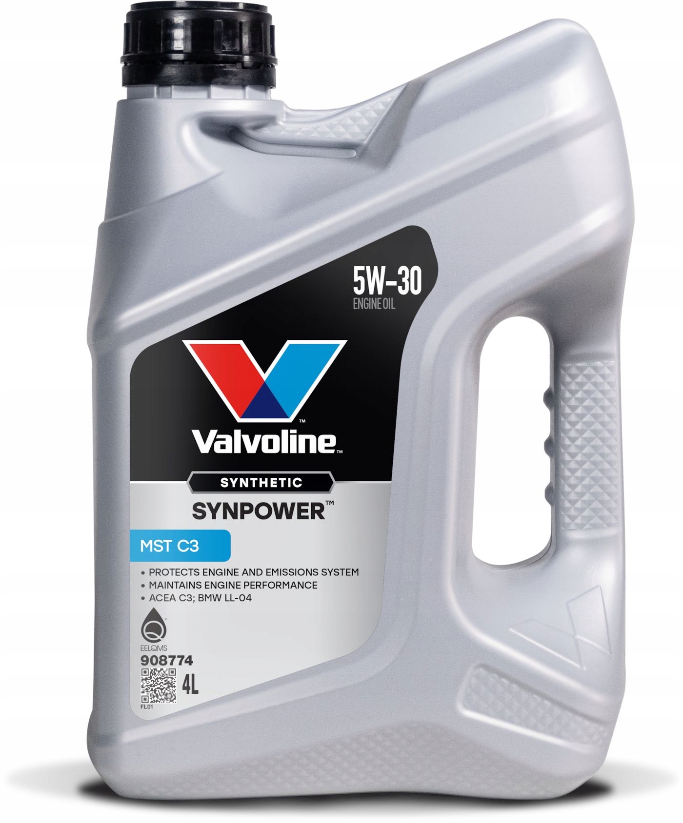 Valvoline SynPower Mst C3 5W30 4L VW505.01 Bmw LL-04 Dpf Api Sp Acea C2 C3