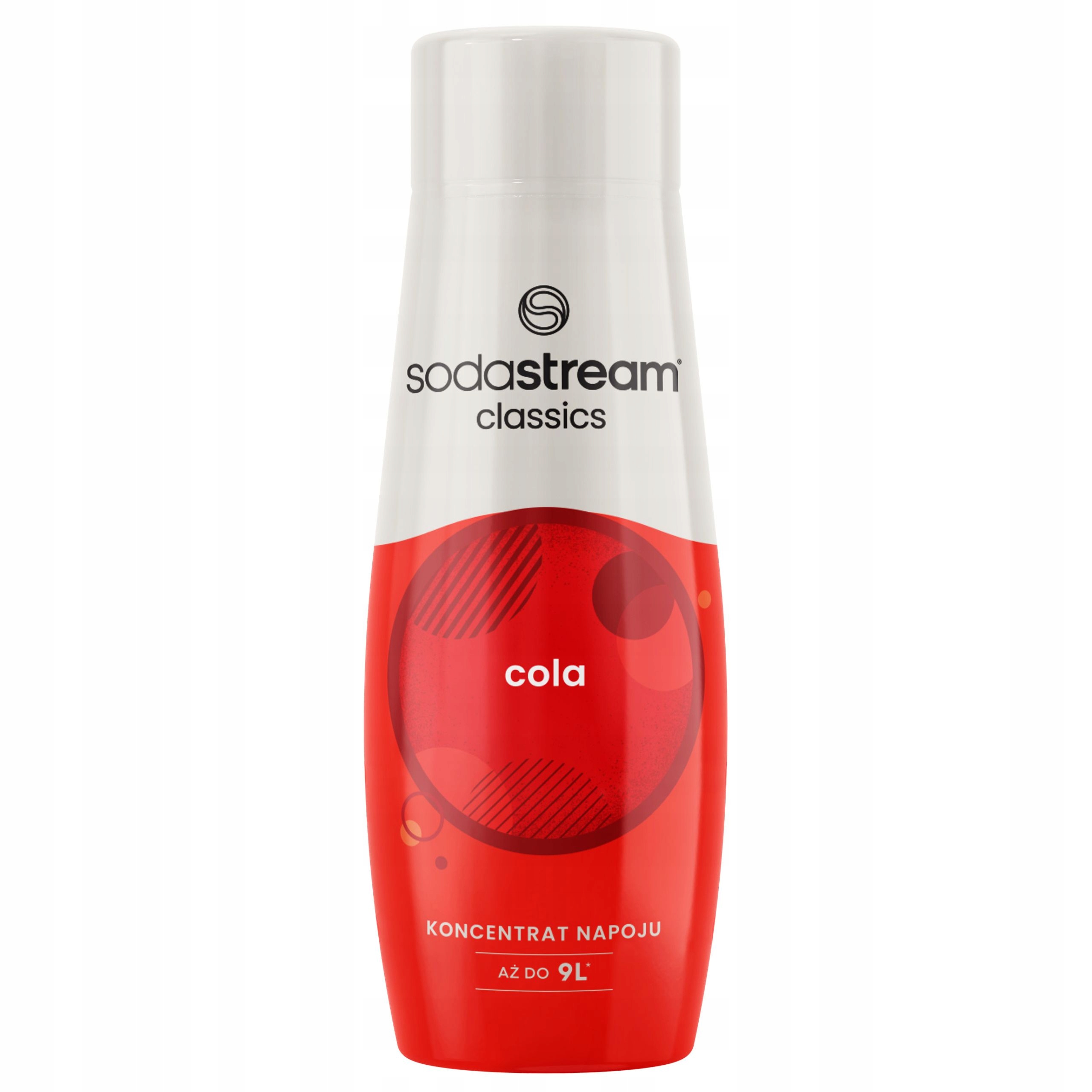 Zestaw 4 Syropów SODASTREAM COLA + IMBIR + 7UP + MIRINDA do Wody Gazowanej Marka SodaStream