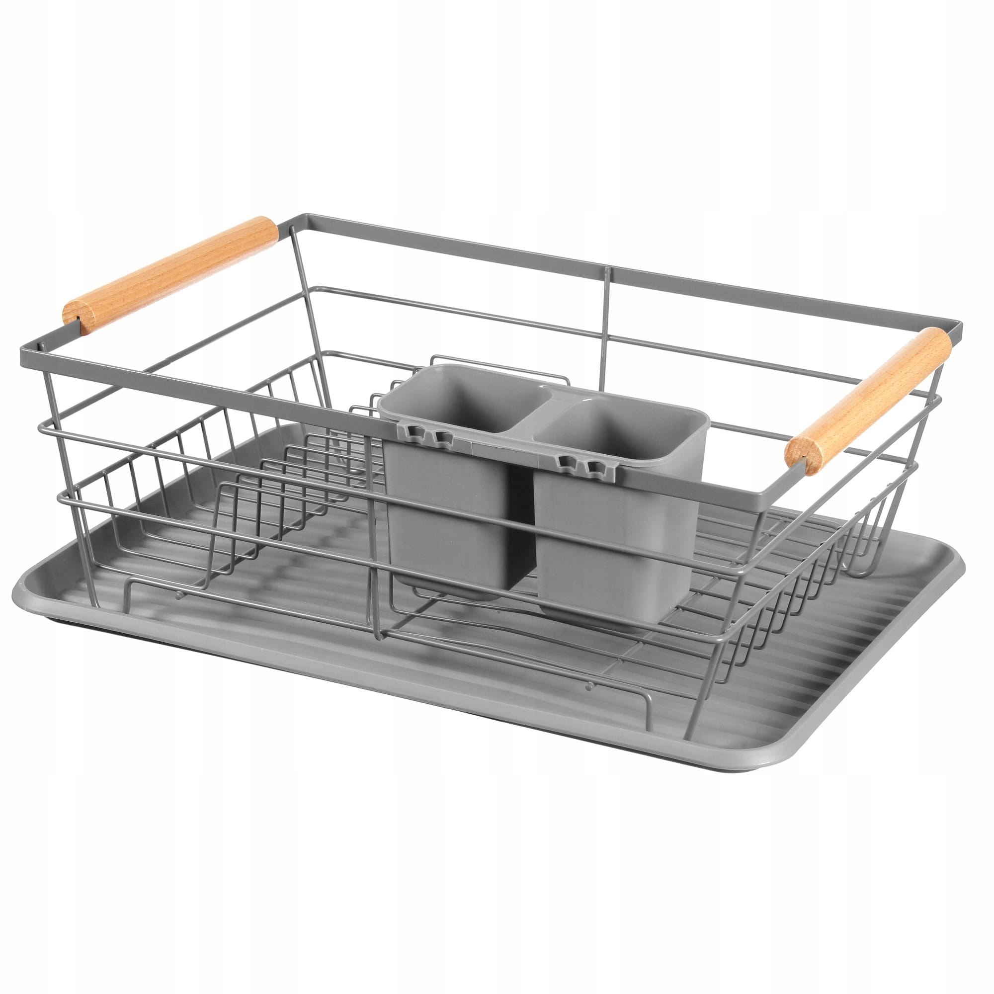 Suszarka do naczyń Ociekacz 43x32x14 cm BRUNBESTE BB-2346 szara Stan opakowania oryginalne