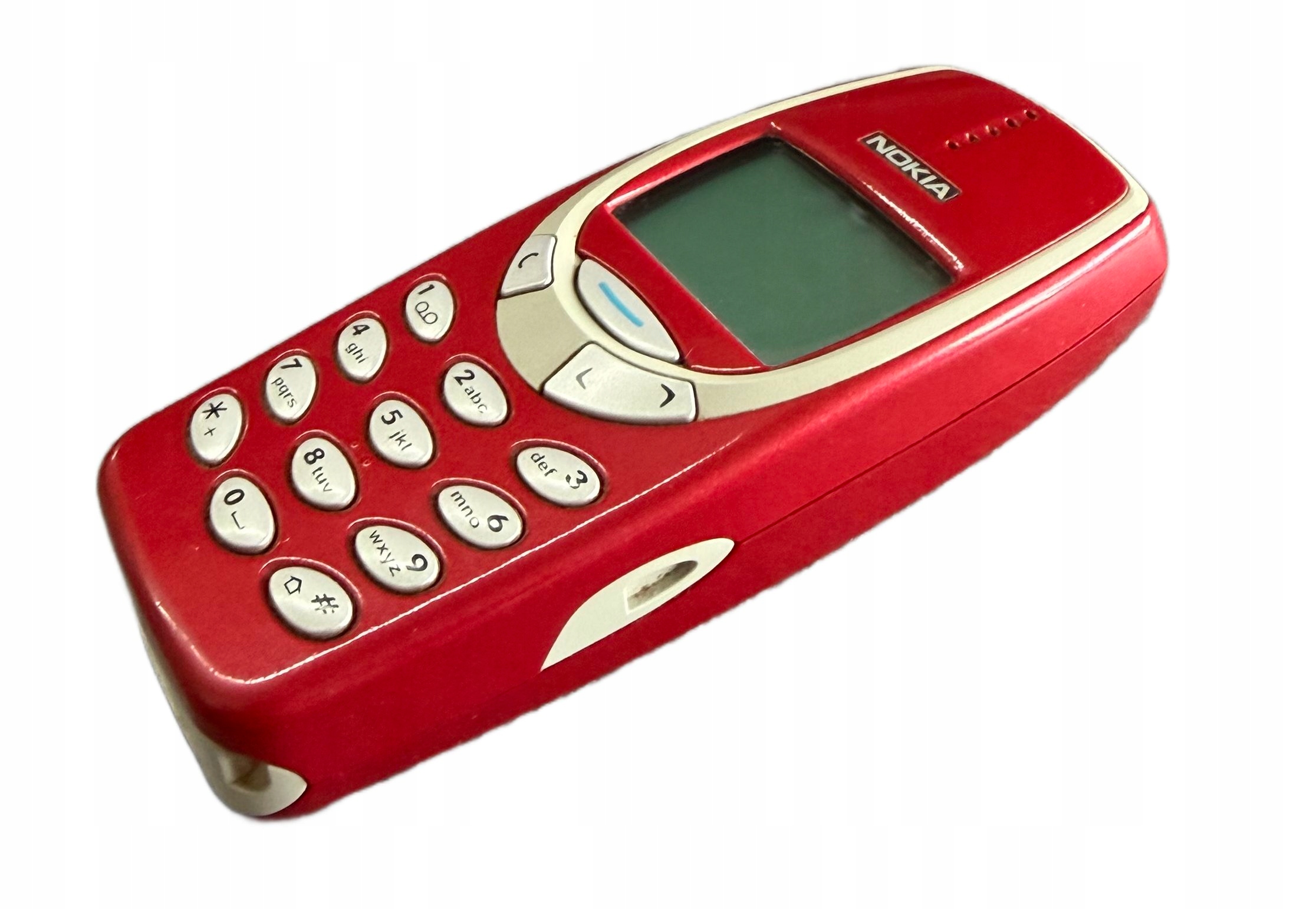 Telefon komórkowy Nokia 3310 4 MB / 16 MB 2G czerwony