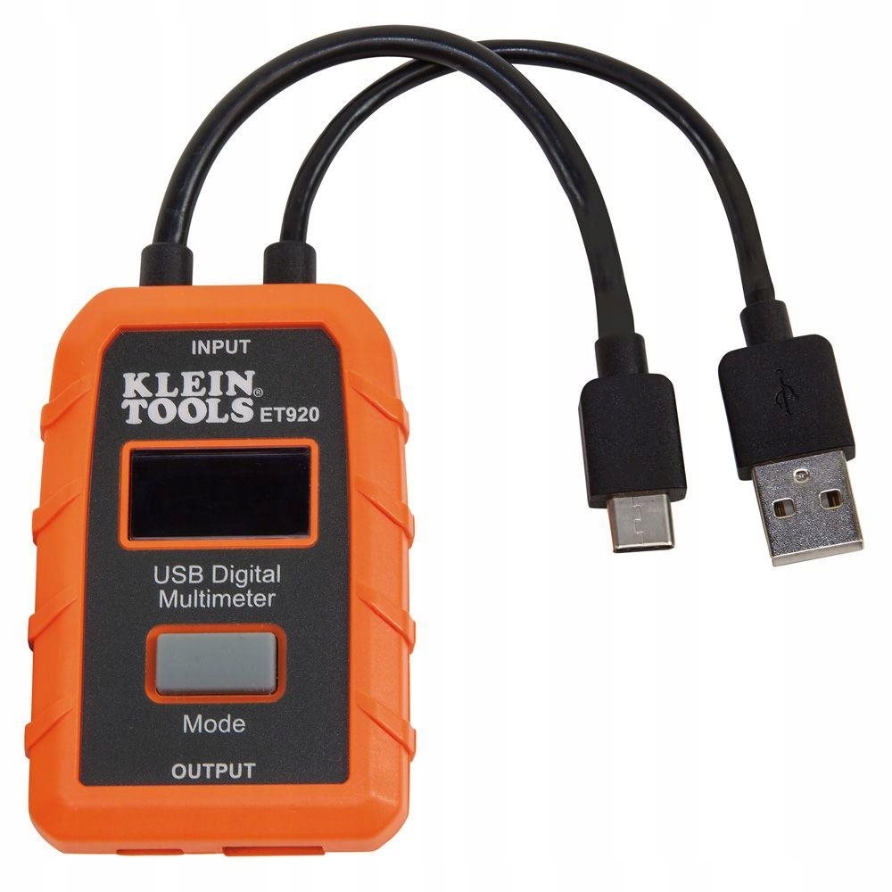 Klein Tools Usb Digitální měřič, Usb-a a Usb-c